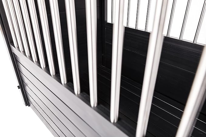 New Age Pet ecoFLEX Pet Crate/End Table, Small, Espresso 23.8"L x 18.2"W x 22.2"H