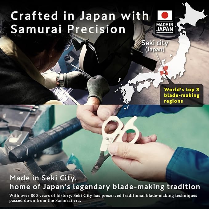Samurai-Grade Cat Nail Clippers | Vet Recommended | Sharper, Quieter & Safer | Precision Blade for Stress-Free Grooming | Non-Slip Grip | Lifetime Durability | Made in Japan