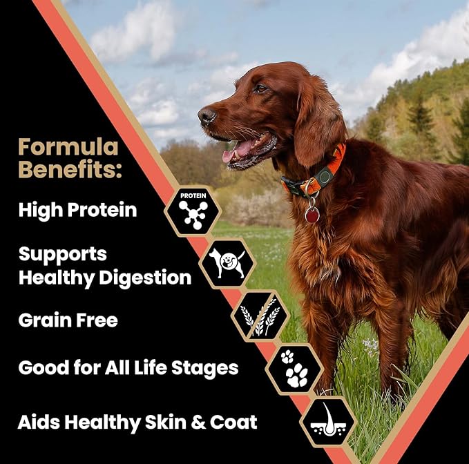 VICTOR Super Premium Dog Food – Grain Free Yukon River Canine – Supports Immune & Digestive Health for Dogs of All Life Stages – High Protein Dry Dog Food for All Normally Active Dogs, 5 lb