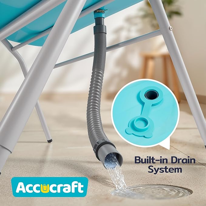 Dog Bath Tub, Portable Dog Washing Bathing Station, 3 Levels Elevated Foldable Dog Bath for Shower and Grooming, Collapsible Shower Bathtub Pet Tub for Small and Medium Size Dogs