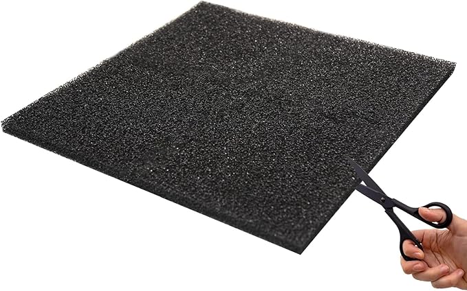 Aquarium Filter Sponge Pad –Bio Filter Media Foam Sponge, Easy Cut to Size Foam for Fish Tank 20"x20"x1" (20PPI)