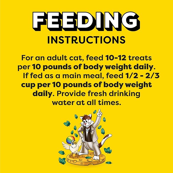 Temptations MixUps Catnip Fever Flavor Crunchy and Soft Cat Treats, 6.3 oz. Pouch (Pack of 10)