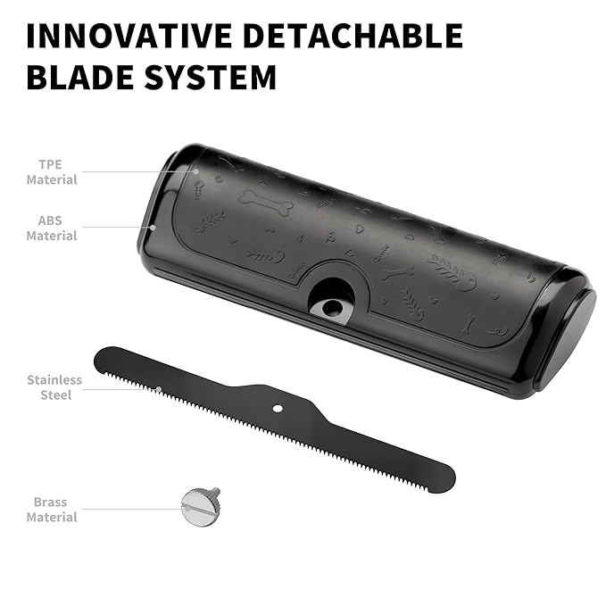 Deshedding Dog Brush and Grooming Tool – Pet Hair Remover Comb for Shedding, Easy Clean, Effective for Short and Long Hair, Professional Pet Grooming Brush for Dogs and Cats