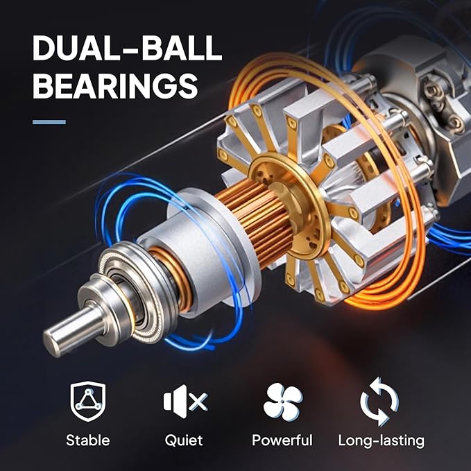 ROVSUN 30" Wall Mounted Fan, Max 10600 CFM High Velocity Industrial Wall Fan with Wide Angle Oscillating, Commercial Ventilation Use, Suit for Garage, Shop, Greenhouse, Gym, UL Listed