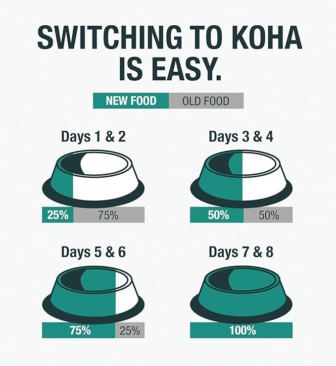 KOHA Minimal Ingredient Turkey Stew for Cats, High Protein Limited Ingredient Wet Cat Food, 5.5oz Cans (Case of 24)