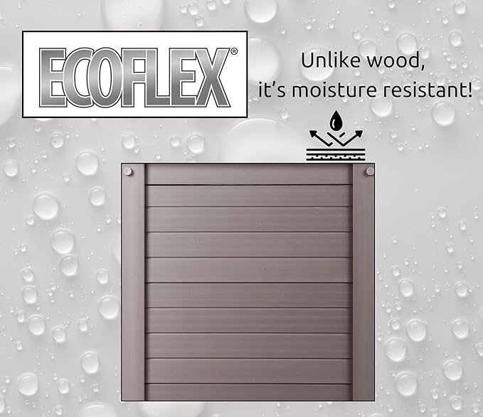 New Age Pet ECOFLEX Dog Crate End Table - Furniture-Style Pet Crate for Crate Trained Dogs - Stainless Steel Tubing & a Latched Closure - 10 Year Manufacturer's Warranty, Medium