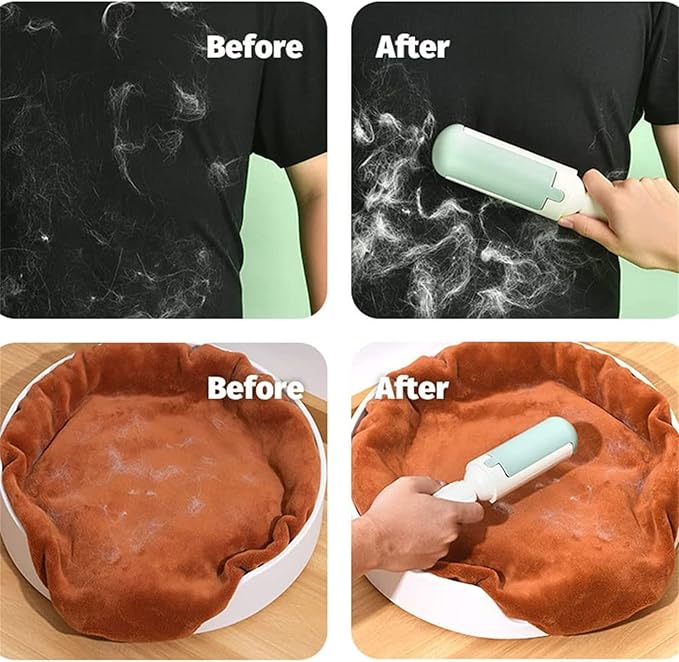 2023 New Pet Hair Remover Roller - Reusable and Washable for Dog/Cat Fur - Best for Couch and Furniture (C-2PCS)