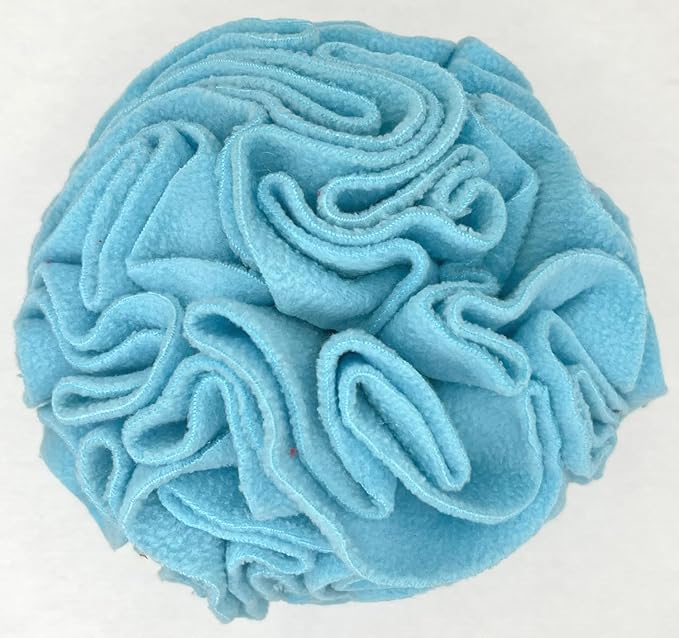Medium Breed Snuffle Interactive Foraging Dog Puzzle Ball Toy Blue Large