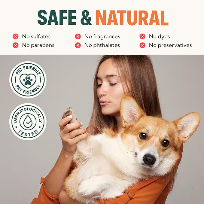 CHARLIE'S PAWS Paw Balm for Dog and Cat Paw Pad Balm Dog Nose Balm Cat Butter Paw Moisturizer Protect Dry Cracked Paw Foot Paw Elbows with 100% Natural Oil 3.5 Oz (Aloe & Vanilla)