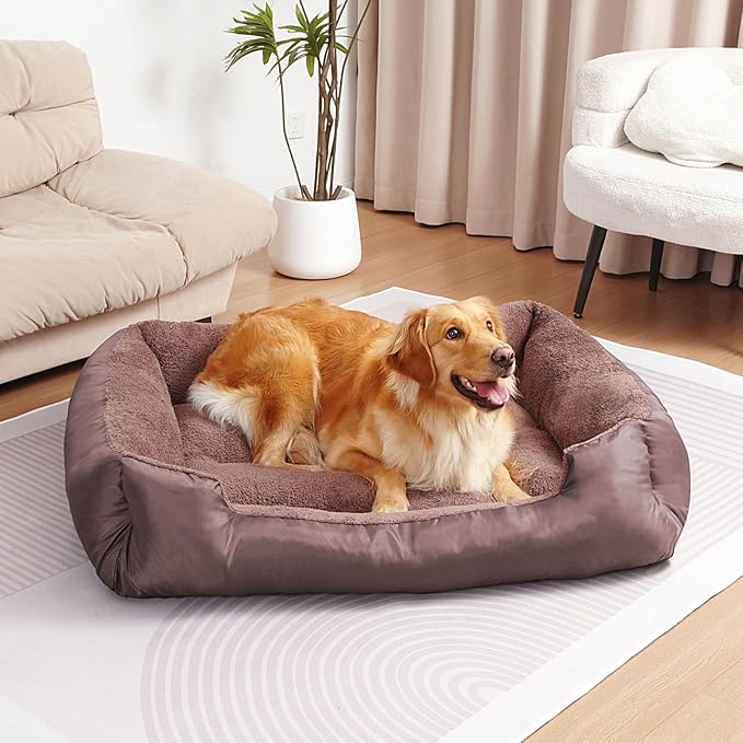 Dog Bed for Medium Dogs, Durable Comfortable Pet Bed Up to 30/50/90/100 lbs, Self-Warming and Washable