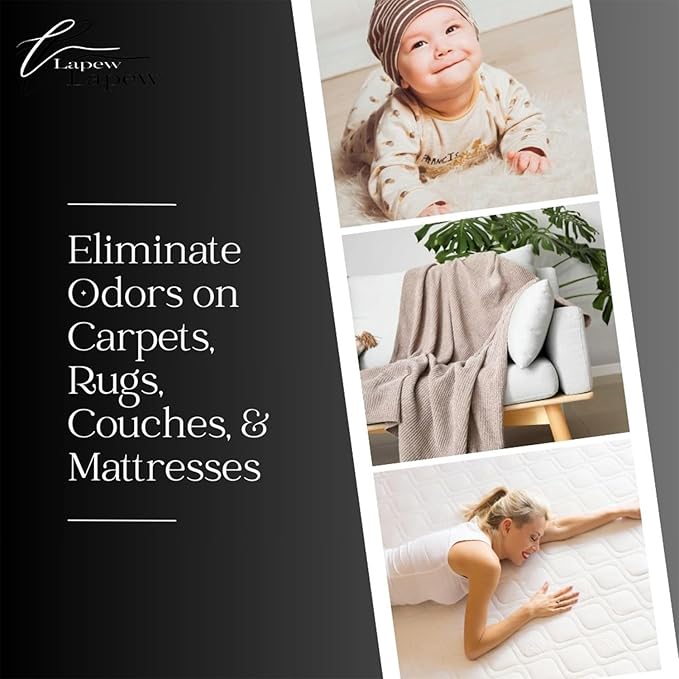 Volcanic Glow Carpet Freshener Powder: Powerful Odor Eliminator for Home, Upholstery Deodorizer, Carpet Deodorizer, Pet Urine, Cat Litter Box - Volcanic Glow Fragrance