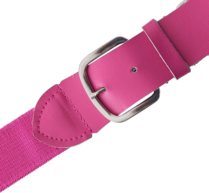 Champion Sports Baseball/Softball Uniform Belt, Comfort Stretch Fit Durable Syntex Tab - Youth & Adult Sizes, Multiple Colors