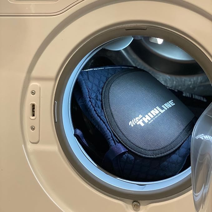 Thinline Cotton Quilted Jumper Durable Breathable Horse Riding Washable Shock-Absorbing no-Slip Thin Equine Saddle Pad - Equestrian Equipment and Accessories