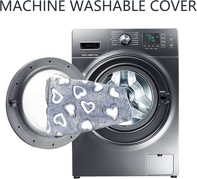 VANKEAN Stylish Dog Bed for Crate - Reversible Cool & Warm, Waterproof Inner, Firm Support, Machine Washable, XXL to Small, Grey