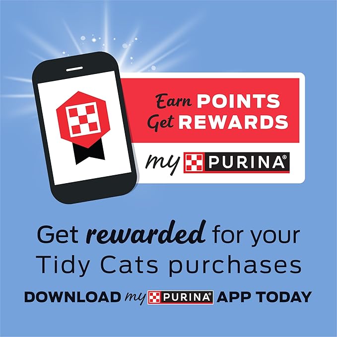 Purina Tidy Cats LightWeight 4-In-1 Strength Multi-Cat, Odor control, Clumping, 99.9 Percent Dust Free Cat Litter - 17 lb. Box