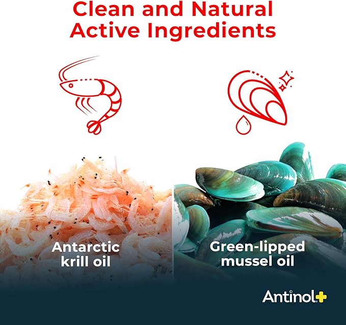 Plus, Mobility, Hip, and Joint Supplement for Cats, Green-Lipped Mussels and Krill Oil - Cat Joint Supplement, 60 Soft Gels