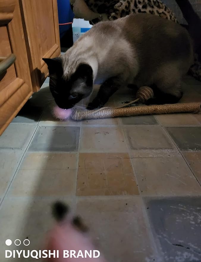 100-Pack Cat Toy Balls – Soft Fuzzy Toys for All Cats to Play and Exercise Indoors (1.5 inch, Cat Toys Pro Collection)