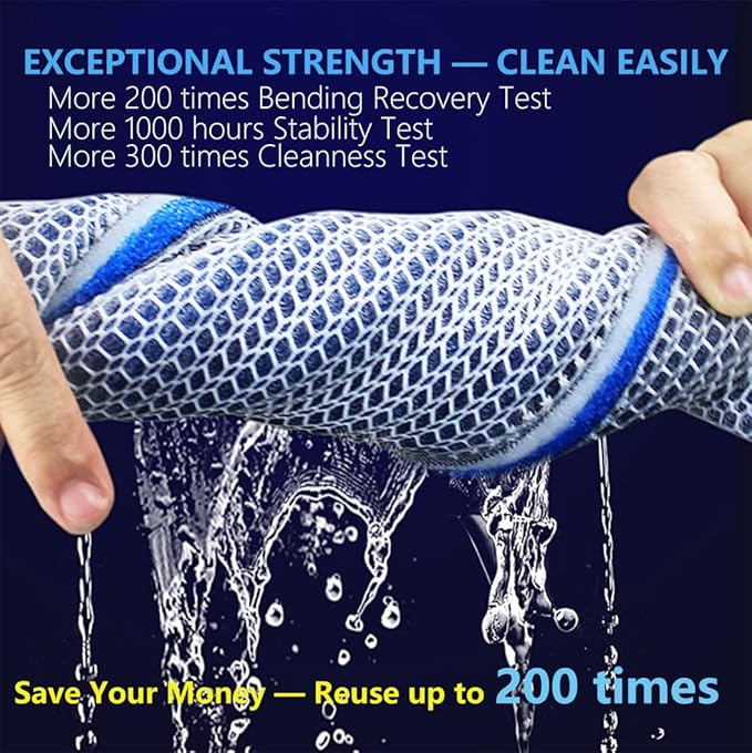 Aquarium Filter Media, Newly Premium 8-Layer Filter Pads for Aquarium, Fish Tank Sponge Pad Foam Filter Accessories for Pond (15.7"x11.8"x0.78“,2pack)