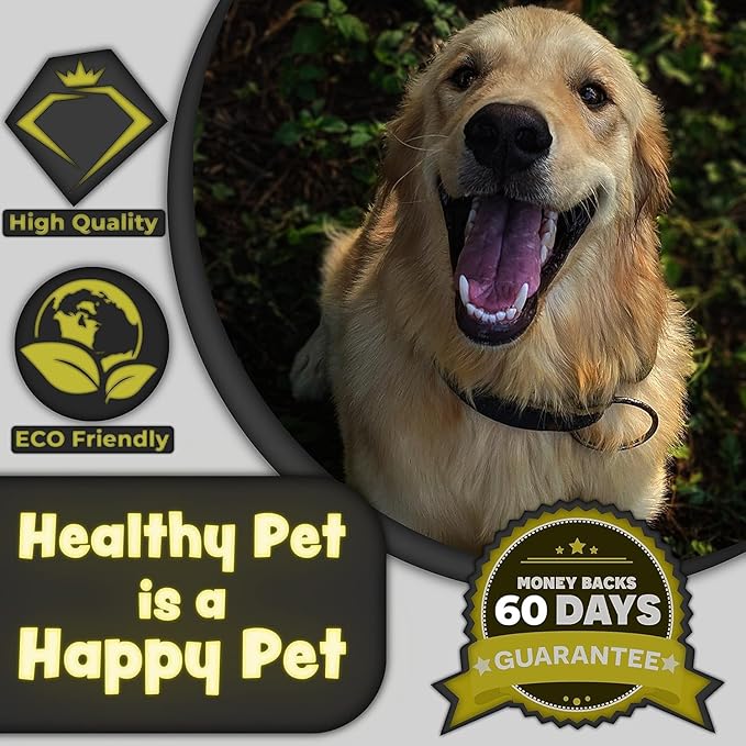 H&H Pets Bamboo Toothbrush Set for Dogs and Cats - Ultra Soft Bristles & Biodegradable Wooden Toothbrush, Puppy Supplies, Dog Dental Set, Eco-Friendly Pet Supplies (Small; 8-Count Pack)