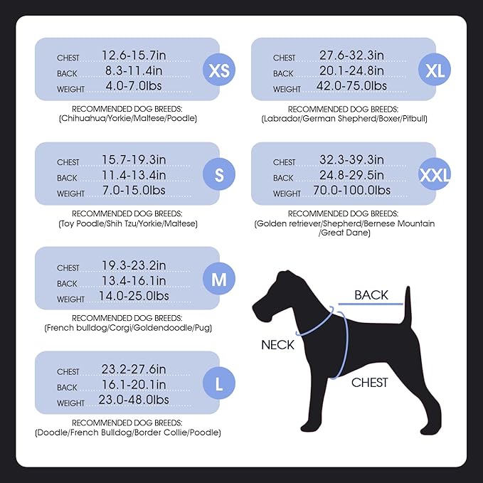 FUAMEY Dog Recovery Suit Male,Dogs Surgery Neuter Suits Puppy Spay Shirts for Female Protect Dog's Skin Anti Licking Abdominal Wounds Doggie Onesie Pet Bodysuit Alternative to Cone Black S