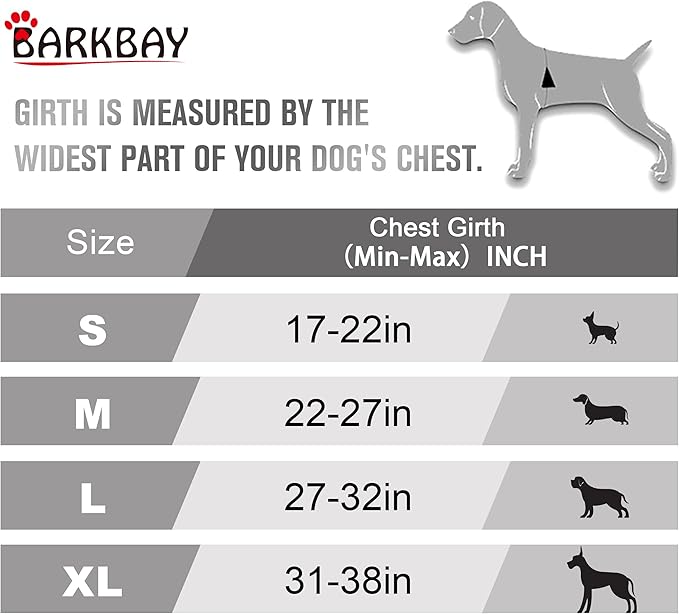 BARKBAY No Pull Dog Harness Front Clip Heavy Duty Reflective Easy Control Handle for Large Dog Walking(Purple,L)