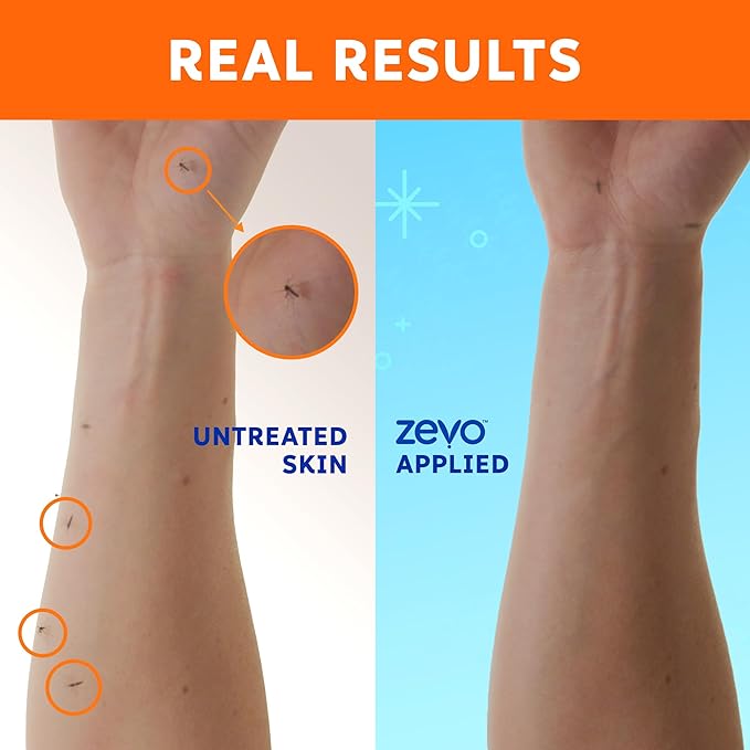 Zevo On-Body Tick & Mosquito Repellent Spray & Bug Repellent Lotion - 8 Hour Insect Protection - Odorless & Non-Sticky (1 Lotion, 1 Pump Bottle & 1 Aerosol Bottle)