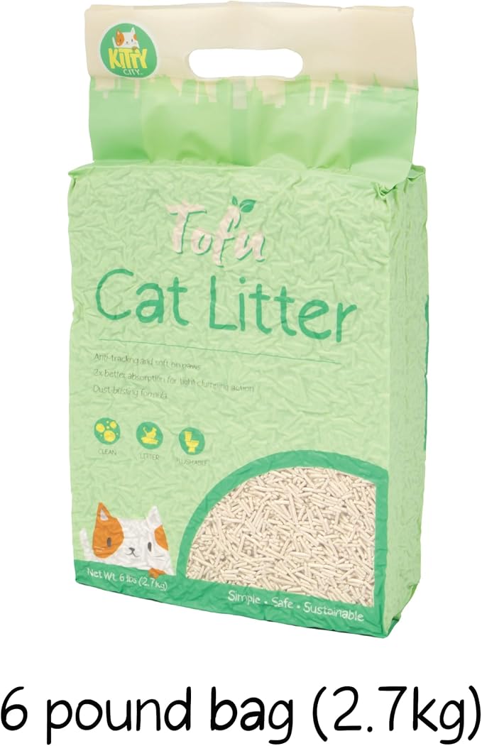 Kitty City Tofu Litter 6LB
