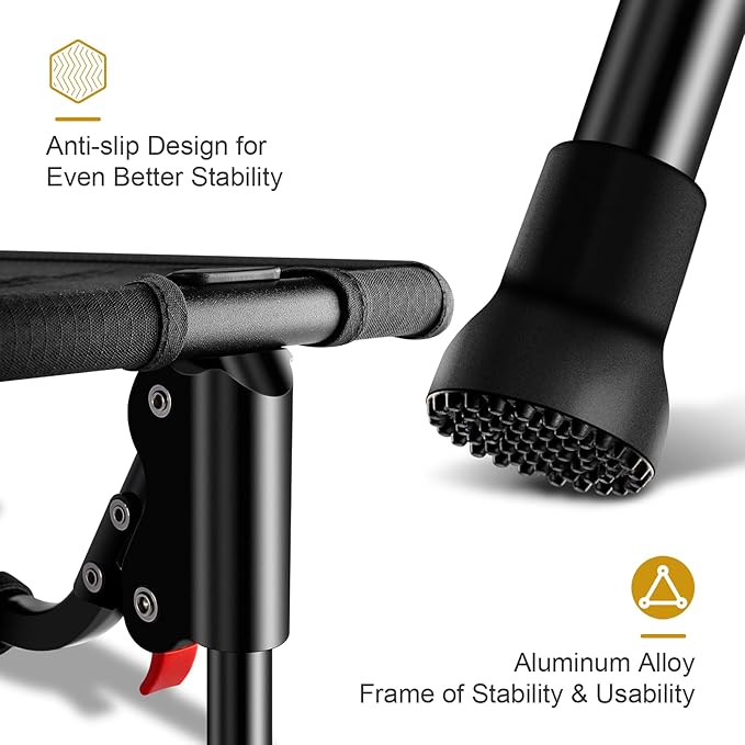 ONETIGRIS Elevated Dog Bed, Outdoor Dog Cod Large Raised Dogs Bed with Chew Proof Mesh, No-Slip Portable Dogs Cot Bed for Indoor & Outdoor Portable