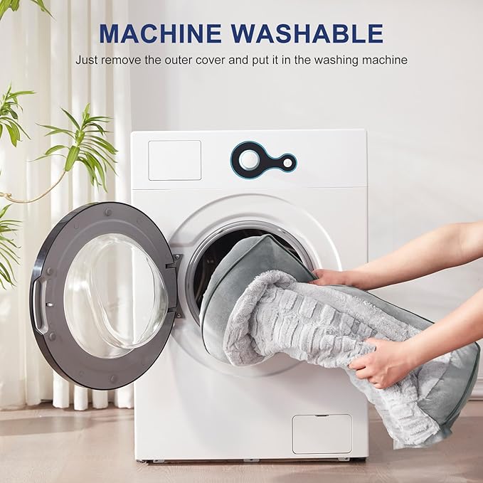 FURTIME Orthopedic Dog Bed for Small Dogs - Waterproof Dog Sofa Beds Small, Supportive Foam Pet Couch Bed with Removable Washable Cover, Waterproof Lining and Nonskid Bottom, Light Grey