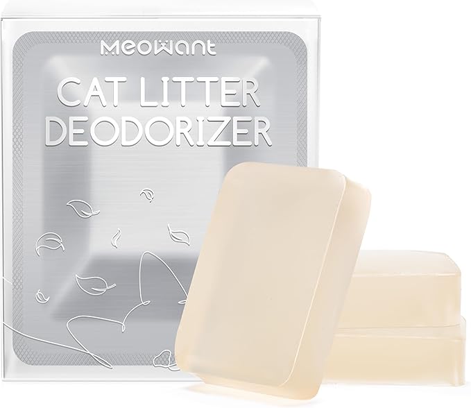 MeoWant Pet Odor Eliminator, Automatic Cat Litter Box Odor Deodorant Gel Only Suitable for MW-SC01 / MW-SC02 / LB02 Cat Litter Box 3Pcs