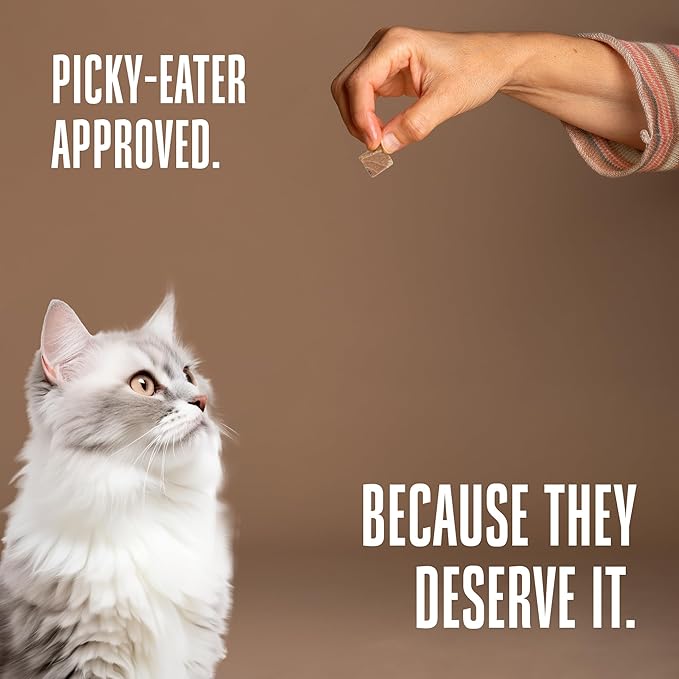 Whole Life Cat Just One Tuna Freeze Dried Cat Treats - Human Grade High Protein Food, Healthy Training Snacks, Freeze Dried Tuna Food Toppers, USA Made Natural Treats - 7.5 oz (Pack of 1)