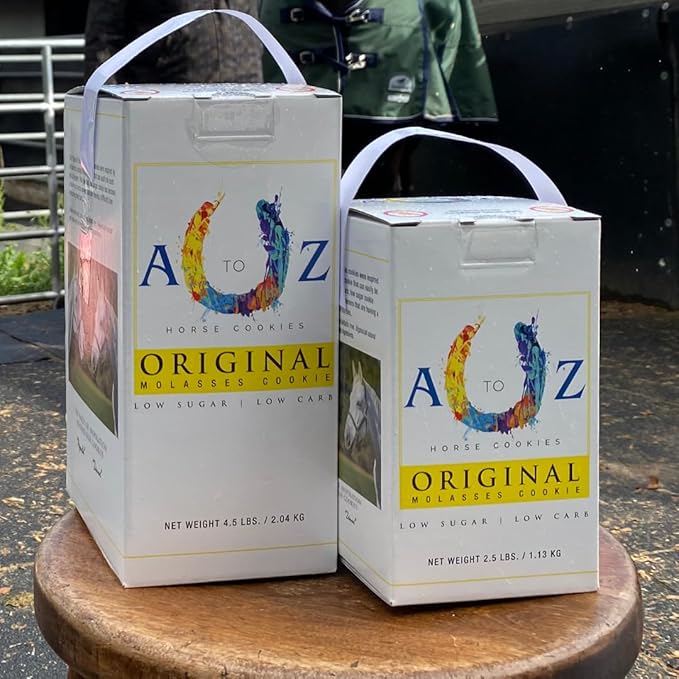 Horse Treats, Original Flavor, A Softer Cookie/Pill Popper Made w/Lite Molasses, Low Carb/Sugar, Wheat, Corn, Soy & Alfalfa Free.All Natural Ingredients, 10 lb