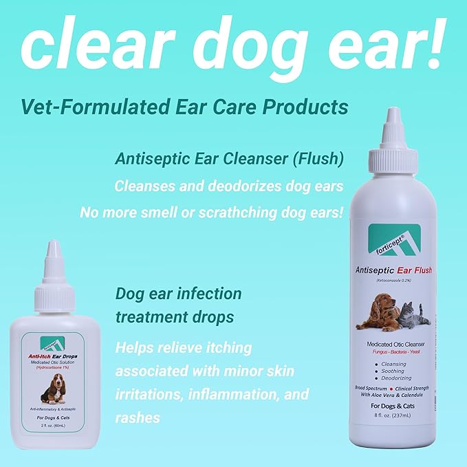 Forticept Blue Butter – Hot Spot Treatment for Dogs | Dog Wound Care | Skin Yeast Infections, Ringworm, Cuts, Rashes, First Aid Veterinary Strength Topical Ointment 4oz