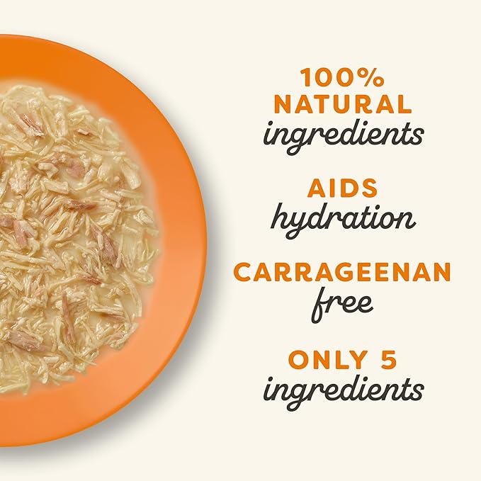 Applaws Natural Wet Cat Food in Gravy, Limited Ingredient Canned Cat Food, Wet Food for Cats with No Artificial Additives, Chicken Breast & Turkey in Gravy (24 x 2.47 oz Cans)