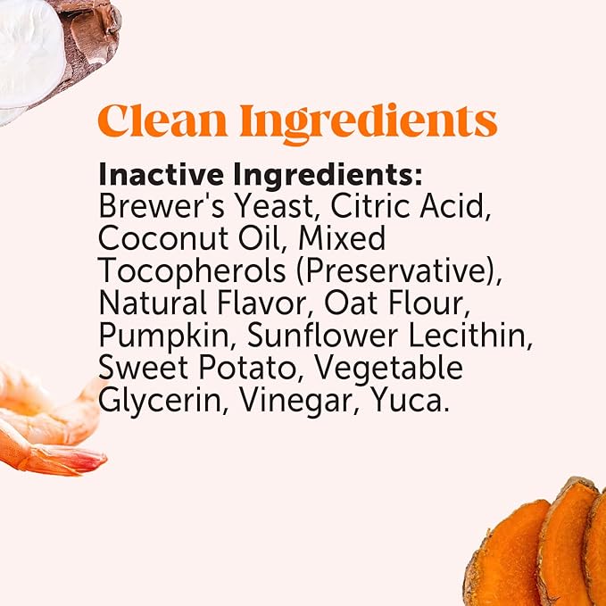 Hip & Joint Turmeric Health - Joint Supplement for Dogs, Omega-3 Fish Oil, Turmeric to Support Overall Health & Ease Stiffness - Advanced Pet Mobility Support - 90 Ct (Pumpkin)