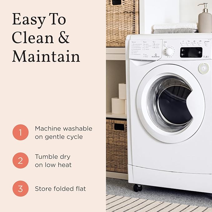 LOVEWAG Washable Dog Pee Pads, 36" x 48", Waterproof, Non-Slip, Super Absorbent, Reusable Machine-Washable, 2-Pack (Caramel Creme)