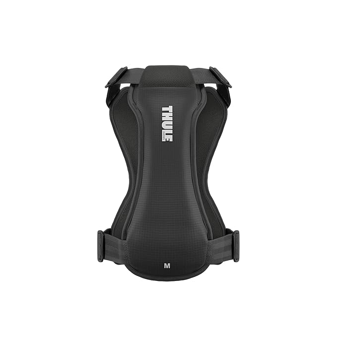 Thule Cappy Dog Harness M - Crash-Tested for Safety - Seatbelt passthrough - Adjustable & Easy to Clean - Padded Breathable mesh Panels - Leash Loop - Step-in Design