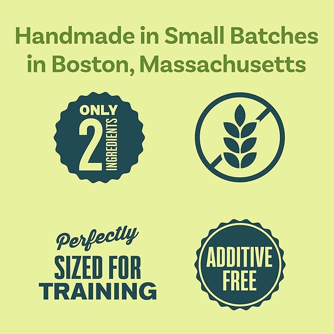 Polkadog Lucky Duck Crunchy Training Bits – All Natural, Grain Free Healthy Training Treats for Dogs. Handcrafted & Made in USA. Great for Dogs with Allergies or Sensitive Stomachs – 7oz