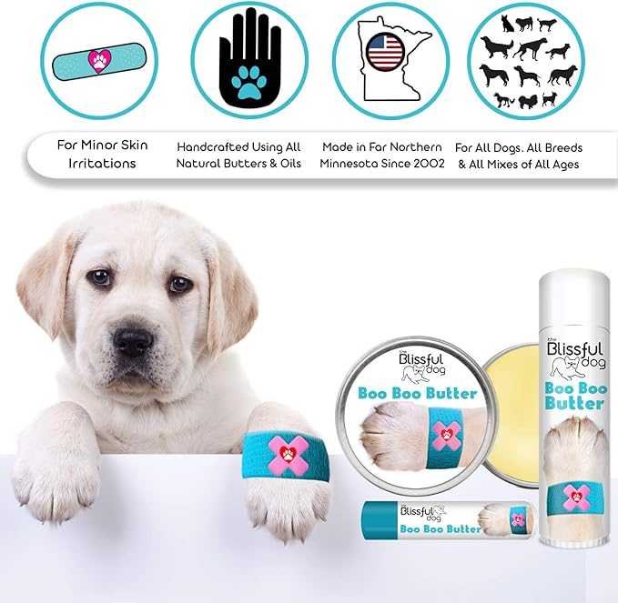 3 Cute Puppies Boo Boo Butter, 4 oz
