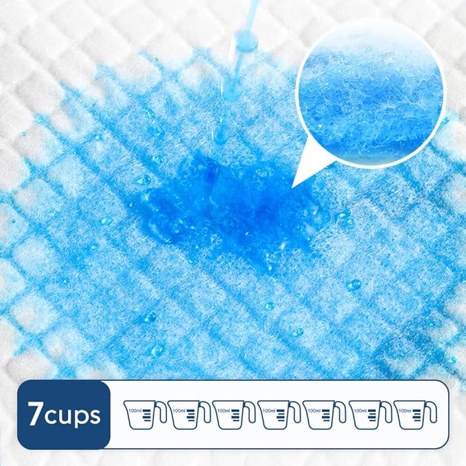 Quilocare 100PCS 28” x 34” Puppy Pads