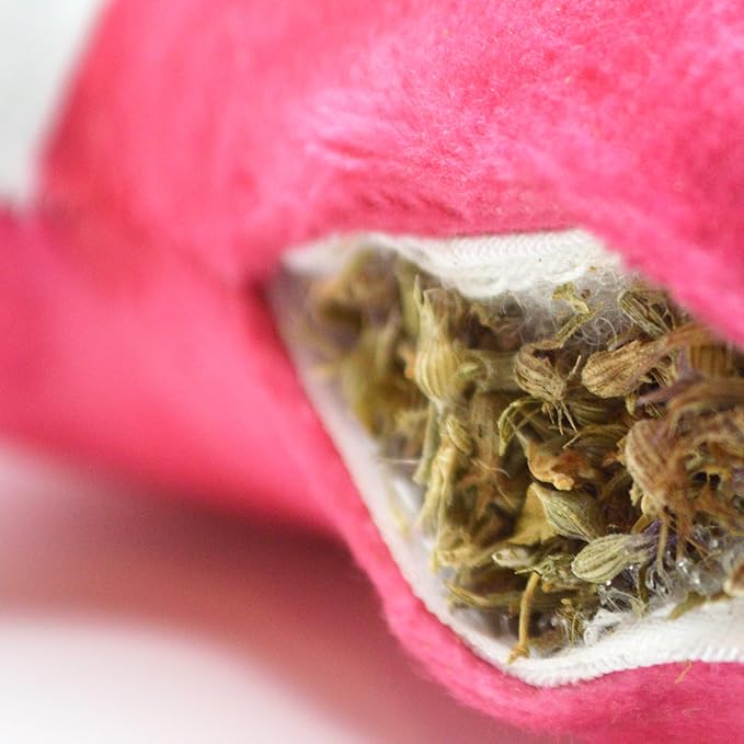 Meowijuana Kicker Toy for Cats | Get Kickin' Gummy Worm | Refillable Kicker Catnip Toy | Promotes Play and Cat Health | Includes Potent Hand Harvested Catnip Grown in North America