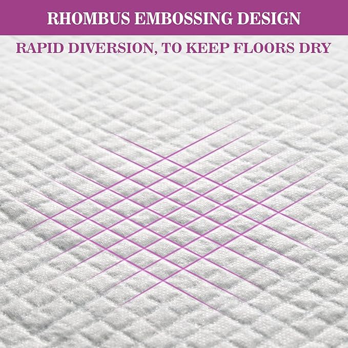 IMMCUTE Large Dog Pee Pads 28"x30"-50 Count | Large Puppy Pee Training Pads Super Absorbent & Leak-Proof | Disposable Pet Piddle and Potty Pads for Puppies | Dogs | Doggie