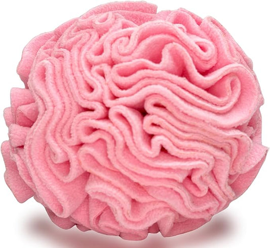 Medium Breed Snuffle Interactive Foraging Dog Puzzle Ball Toy Pink Large