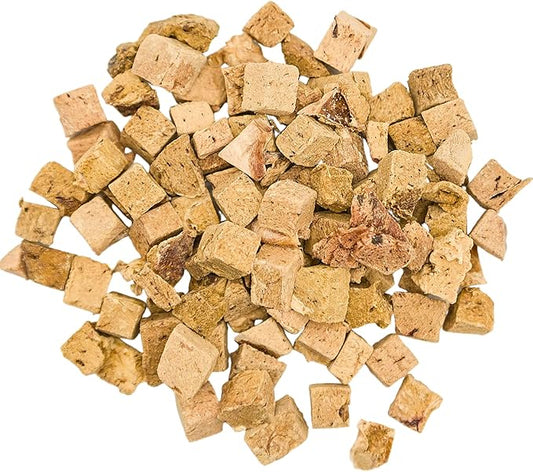 hotspot pets Freeze Dried Beef Heart Treats for Cats & Dogs - 1LB Resealable Big Bag, Made in USA, Single Ingredient All Natural Grain-Free Immune support Treats -Perfect for Training, Topper or Snack