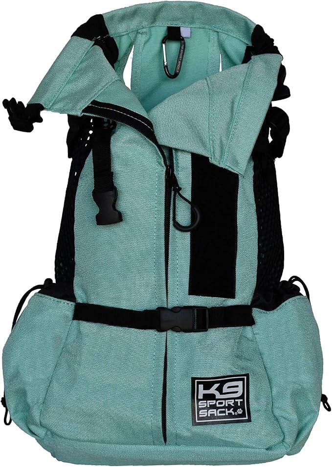 K9 Sport Sack Air 2 - Medium, Summer Mint - Ideal for Dogs with 17-19” Back Length - Durable, Breathable Backpack-Style Carrier - Perfect for Walks, Short Hikes & Public Transportation