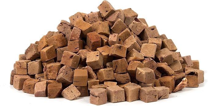 Organic Freeze Dried Dog & Cat Treats - Single Ingredient, Grain Free Food Toppers for Healthy Pets, No Fillers or Preservatives (1 Bag, Beef)