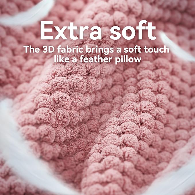 Soft Inflatable Dog Cone Collar for Small Medium Large Dogs - Neck Donut E Collar Alternative for Recovery After Surgery - Pink L