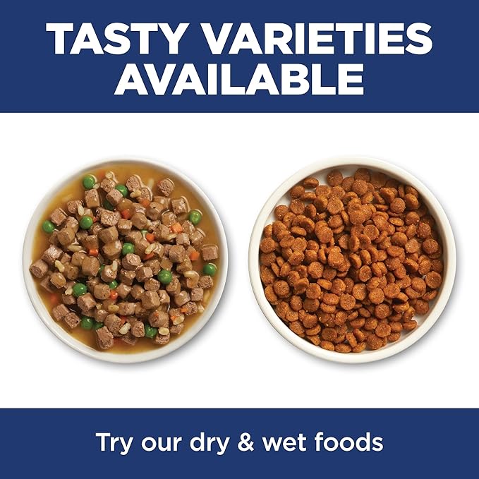 Hill's Science Diet Adult 11+, Senior Adult 11+ Premium Nutrition, Dry Cat Food, Chicken Recipe, 3.5 lb Bag