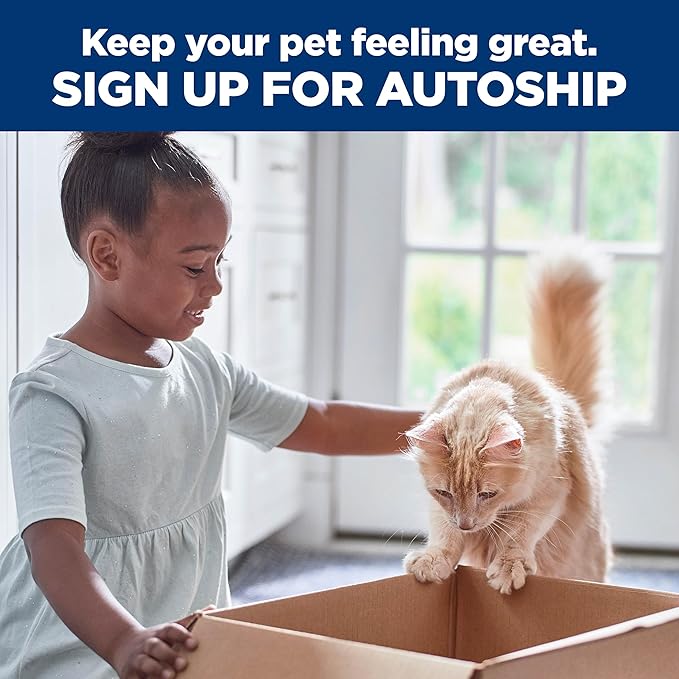 Hill's Science Diet Oral Care, Adult 1-6, Plaque & Tartar Buildup Support, Dry Cat Food, Chicken Recipe, 7 lb Bag