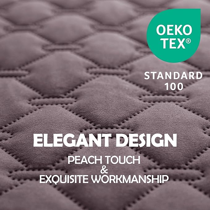 gogobunny 100% Double Sided Waterproof Dog Blanket Soft Pet Bed Cover Reversible Protect Furniture Couch Sofa Car for Puppy Large Dog Cat (Dark Sea Fog/Light Sea Fog, 30x70 Inch (Pack of 1))